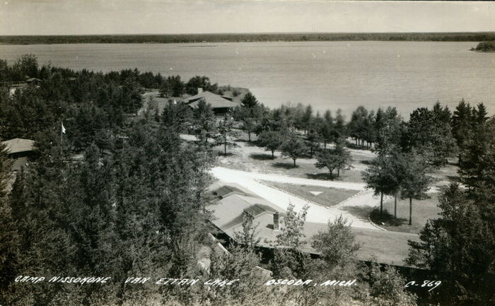 YMCA Camp Nissokone - Vintage Postcard (newer photo)
